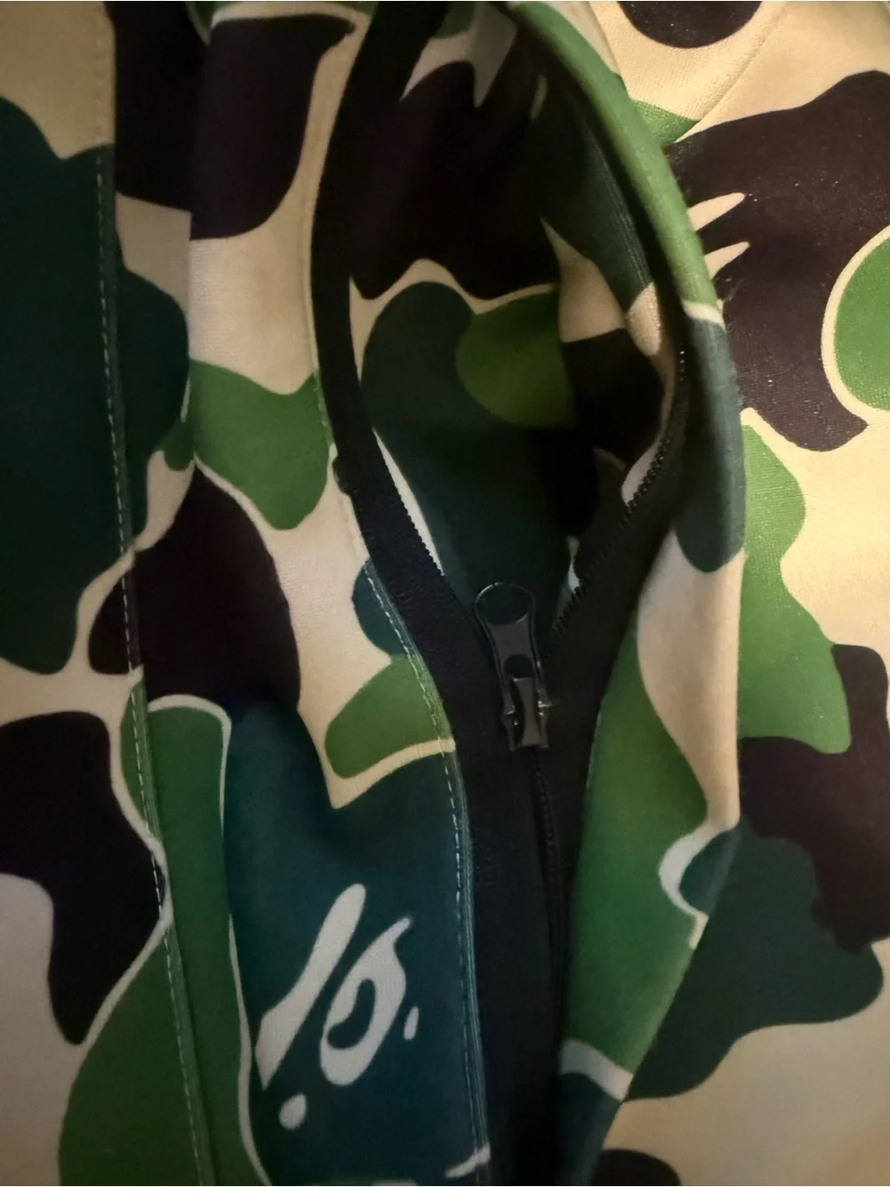 ABC CAMO APE HEAD ONE POINT BEACH SHORTS GREEN CAMO MENS SIZE 2XL PRE-OWNED RARE